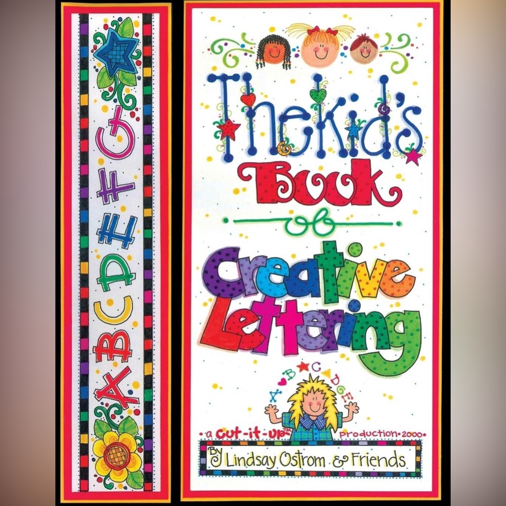 ✨NEW✨The Kids Book of Creative Lettering